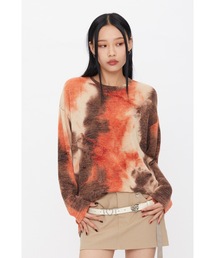 TARGETTO | 【TARGETTO 】タイダイニットティーシャツ / TIE DYE KNIT TEE SHIRT(Tシャツ/カットソー)