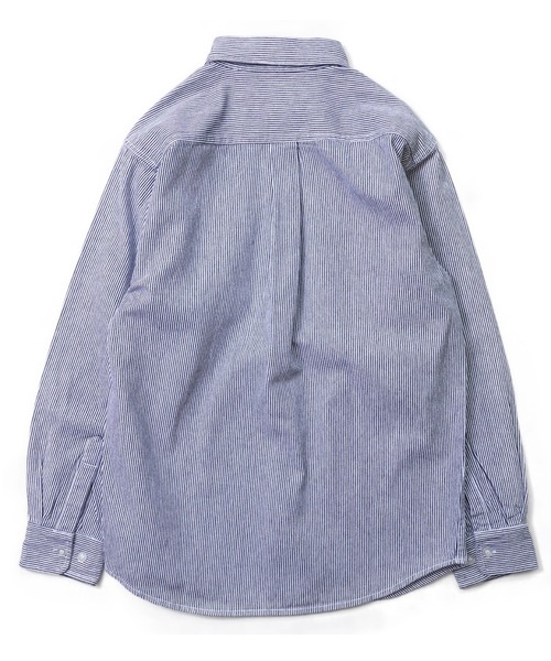 BEN DAVIS（ベンデイビス）の「《BEN DAVIS USA》 HEAVY WEIGHT WORK SHIRTS（シャツ/ブラウス・メンズ・ストライプ・MEDIUM/X-LARGE/LARGE）」の4枚目の写真