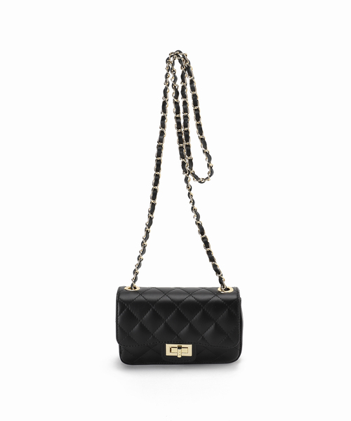 AULENTTI（オウレンティ）の「■《追加2》【AULENTTI/オウレンティ】キルティングチェーンBAG：ショルダーバッグ（ショルダーバッグ・レディース・ライトグレー/ブラック・FREE）」の11枚目の写真