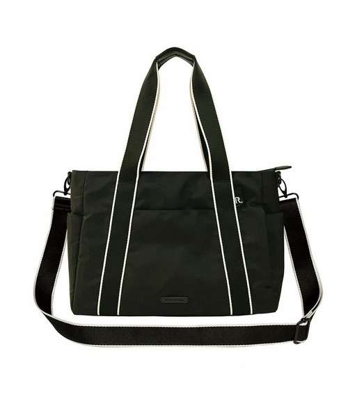 ROOTOTE(ルートート)の「ルートート/LT.A4.7pocketsーTAPE-A(ショルダーバッグ・レディース・ブラック/グレー系その他/レッド/ベージュ/ネイビー・FREE)」の2枚目の写真