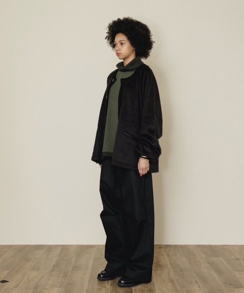COLIN(コリン)の「COLIN:Benjamin VOLUME NECK RAGLAN KNIT / Benjamin ボリュームネック ラグラン ニットソー(ニット/セーター・メンズ・ブラック/オレンジ/グリーン・M/L)」の12枚目の写真