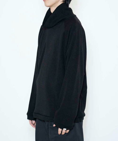 COLIN(コリン)の「COLIN:Benjamin VOLUME NECK RAGLAN KNIT / Benjamin ボリュームネック ラグラン ニットソー(ニット/セーター・メンズ・ブラック/オレンジ/グリーン・M/L)」の15枚目の写真