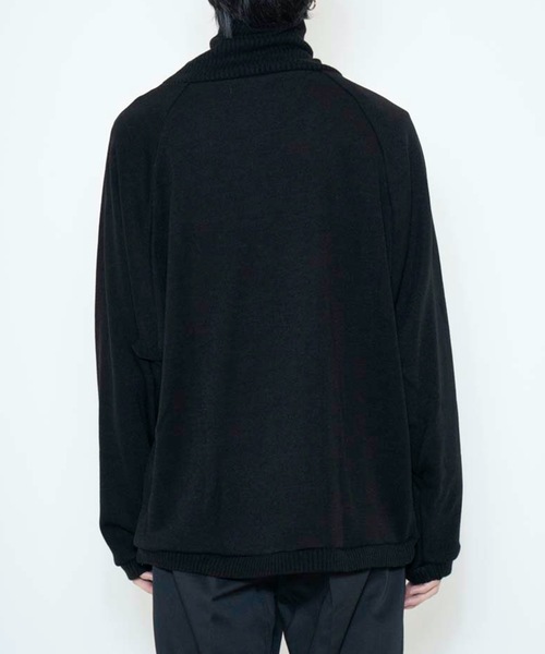 COLIN(コリン)の「COLIN:Benjamin VOLUME NECK RAGLAN KNIT / Benjamin ボリュームネック ラグラン ニットソー(ニット/セーター・メンズ・ブラック/オレンジ/グリーン・M/L)」の17枚目の写真