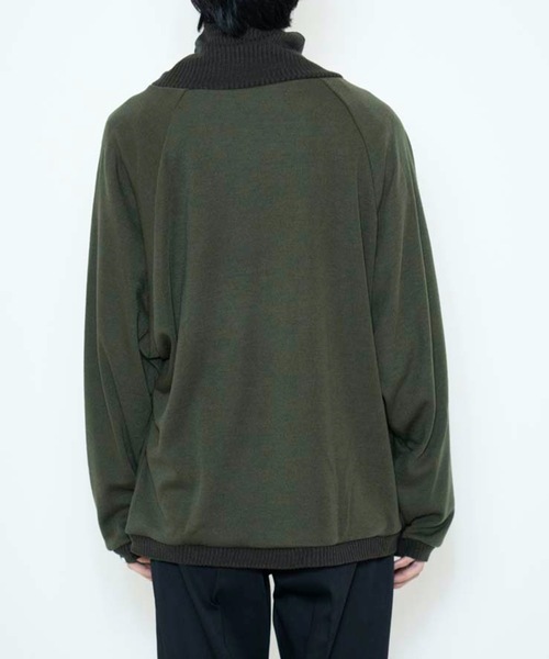 COLIN(コリン)の「COLIN:Benjamin VOLUME NECK RAGLAN KNIT / Benjamin ボリュームネック ラグラン ニットソー(ニット/セーター・メンズ・ブラック/オレンジ/グリーン・M/L)」の22枚目の写真