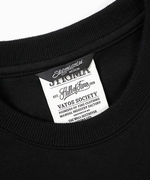 STIGMA（スティグマ）の「【STIGMA 】22 ボムオーバーサイズ ロングスリーブティーシャツ  / 22 BOMB OVERSIZED LONG SLEEVES T-SHIRTS（Tシャツ/カットソー・レディース・ブラック・MEDIUM/LARGE/X-LARGE）」の4枚目の写真