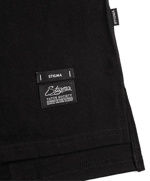 STIGMA（スティグマ）の「【STIGMA 】22 ボムオーバーサイズ ロングスリーブティーシャツ  / 22 BOMB OVERSIZED LONG SLEEVES T-SHIRTS（Tシャツ/カットソー・レディース・ブラック・MEDIUM/LARGE/X-LARGE）」の7枚目の写真