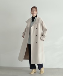 N.（N. Natural Beauty Basic） | 【S Size Line】◆テックメルトンスタンドネックロングコート(その他アウター)