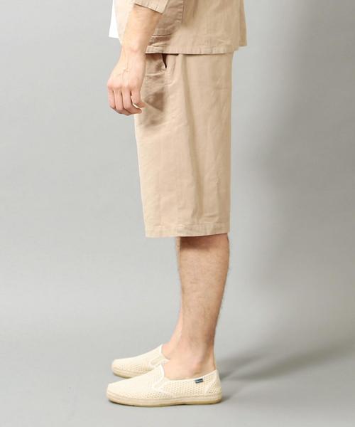 BEAUTY&YOUTH UNITED ARROWS（ビューティーアンドユースユナイテッドアローズ）の「【WEB限定】by ∴ コットン リネン ショートパンツ◆（その他パンツ・メンズ・ネイビー/ベージュ・LARGE/MEDIUM/SMALL）」の8枚目の写真