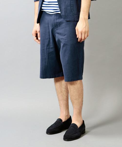 BEAUTY&YOUTH UNITED ARROWS（ビューティーアンドユースユナイテッドアローズ）の「【WEB限定】by ∴ コットン リネン ショートパンツ◆（その他パンツ・メンズ・ネイビー/ベージュ・LARGE/MEDIUM/SMALL）」の12枚目の写真