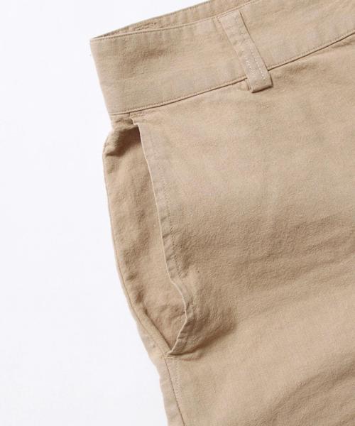 BEAUTY&YOUTH UNITED ARROWS（ビューティーアンドユースユナイテッドアローズ）の「【WEB限定】by ∴ コットン リネン ショートパンツ◆（その他パンツ・メンズ・ネイビー/ベージュ・LARGE/MEDIUM/SMALL）」の4枚目の写真