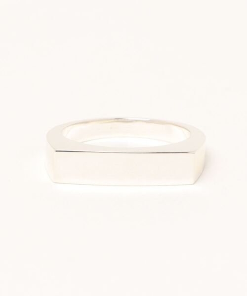 20/80（テゥエンティーエイティー）の「【20/80】トゥエンティーエイティー/SQUARE SIGNET RING（リング・メンズ・シルバー・F/11/17/19）」の3枚目の写真