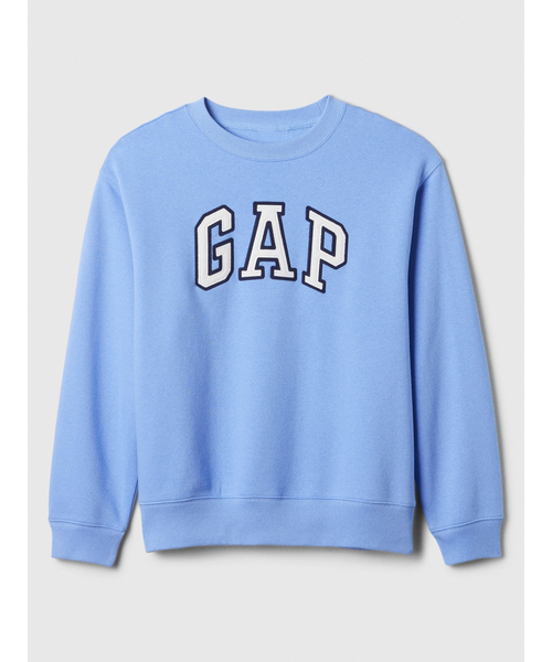 GAP（ギャップ）の「GAPロゴフリース スウェット・トレーナー（スウェット・レディース・ライトブルー/マルチ/イエロー/ブルー/パープル/その他/ネイビー/ホワイト×ブラック/ブルー系その他/ブルー系その他2/イエロー系その他2/ピンク/ベージュ/ホワイト/レオパード/パープル系その他/グリーン/レッド/ブラウン/ブラック・XL/XXS/M/L/XS/S）」の22枚目の写真