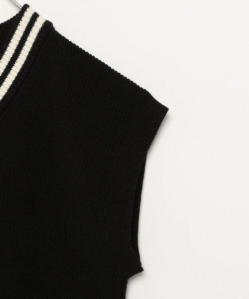 GLOBAL WORK（グローバルワーク）の「ラインニットベストセットプルオーバー/124975（その他トップス・キッズ・ブラック/グレー系その他2・150cm/110cm/130cm/140cm/160cm/100cm/120cm）」の22枚目の写真