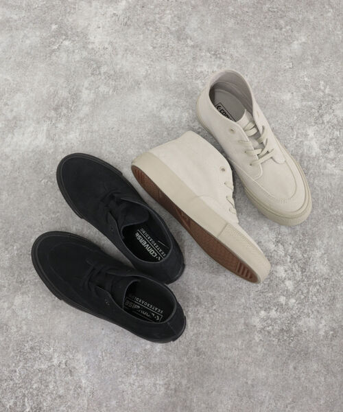 CONVERSE(コンバース)の「【CONVERSE/コンバース】CS チャッカ SK MID スニーカー(スニーカー・レディース・ベージュ/ブラック・23.5/24.5)」の4枚目の写真