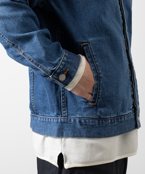 ATTACHMENT（アタッチメント）の「スーピマコットン ストレッチデニムジャケット / SUPIMA CO STRETCH DENIM