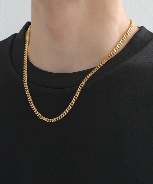 improves（インプローブス）の「ターラント チェーンネックレス（ネックレス・メンズ・ブラック/ブロンズ/ゴールド/シルバー・FREE）」の4枚目の写真