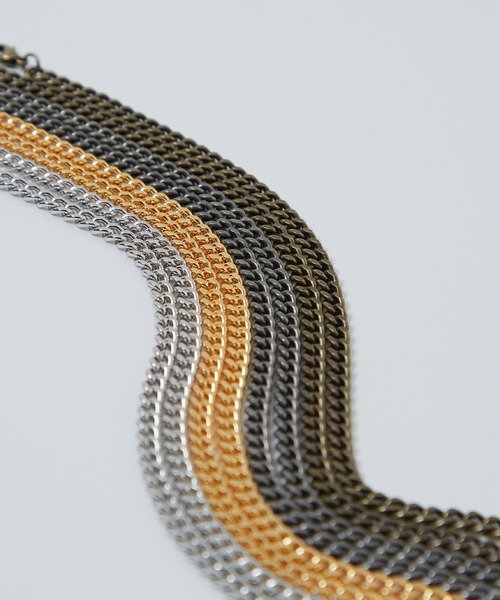 improves（インプローブス）の「ターラント チェーンネックレス（ネックレス・メンズ・ブラック/ブロンズ/ゴールド/シルバー・FREE）」の10枚目の写真