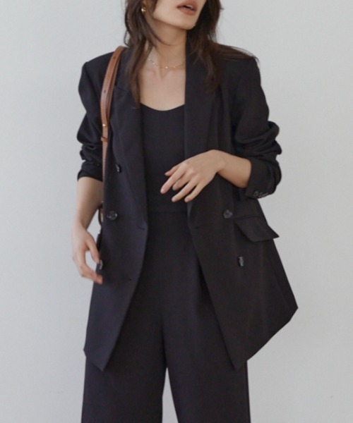 本物保証!  ACYM（アシーム）の「Chic double ジャケット tailer ジャケット・アウター
