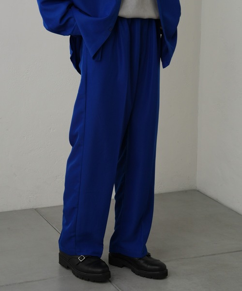 COLONY 2139（コロニートゥーワンスリーナイン）の「ドレープポリシェフパンツ（その他パンツ・メンズ・ベージュ/ブラック/ブルー・MEDIUM/LARGE）」の9枚目の写真