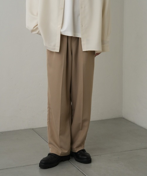 COLONY 2139（コロニートゥーワンスリーナイン）の「ドレープポリシェフパンツ（その他パンツ・メンズ・ベージュ/ブラック/ブルー・MEDIUM/LARGE）」の4枚目の写真