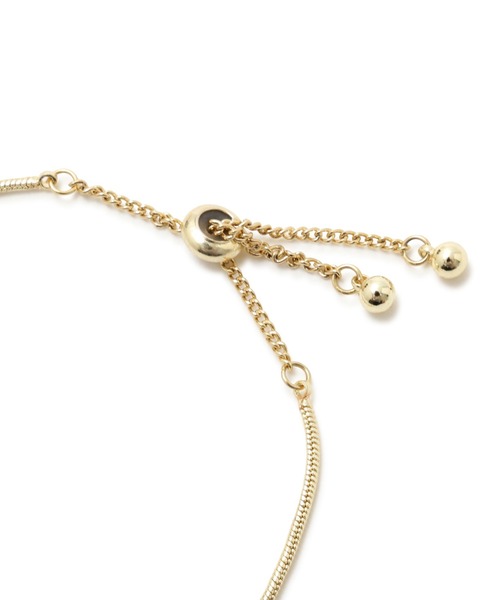 JILL by JILL STUART（ジルバイジルスチュアート）の「◇２連クリアストーンブレスレット（ブレスレット・レディース・ホワイト・FREE）」の5枚目の写真