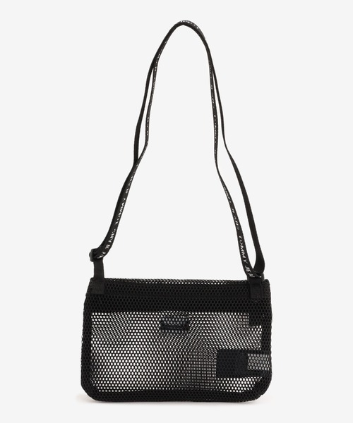 tommy jeans（トミー ジーンズ）の「エッセンシャルメッシュサコッシュ（ショルダーバッグ・メンズ・ブラック・FREE）」の2枚目の写真