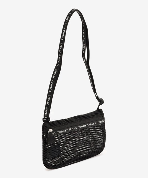 tommy jeans（トミー ジーンズ）の「エッセンシャルメッシュサコッシュ（ショルダーバッグ・メンズ・ブラック・FREE）」の6枚目の写真