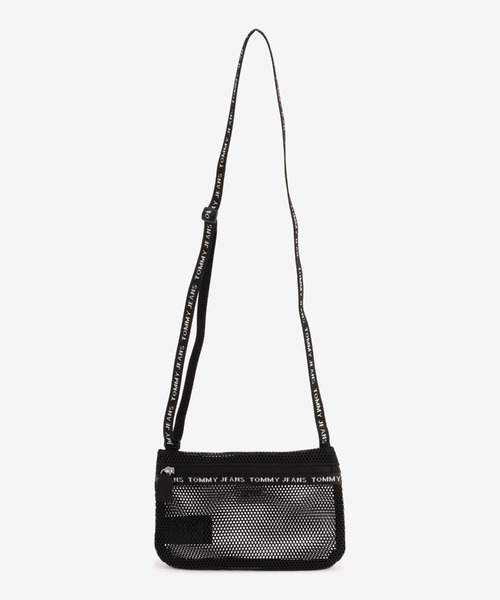 tommy jeans（トミー ジーンズ）の「エッセンシャルメッシュサコッシュ（ショルダーバッグ・メンズ・ブラック・FREE）」の5枚目の写真