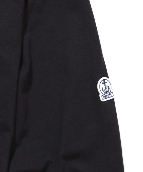 FIDELITY(フィデリティ)の「N/C BASQUE SHIRT / バスクシャツ(Tシャツ/カットソー・メンズ・オフホワイト/ダークグリーン/ブラック・MEDIUM/LARGE)」の5枚目の写真