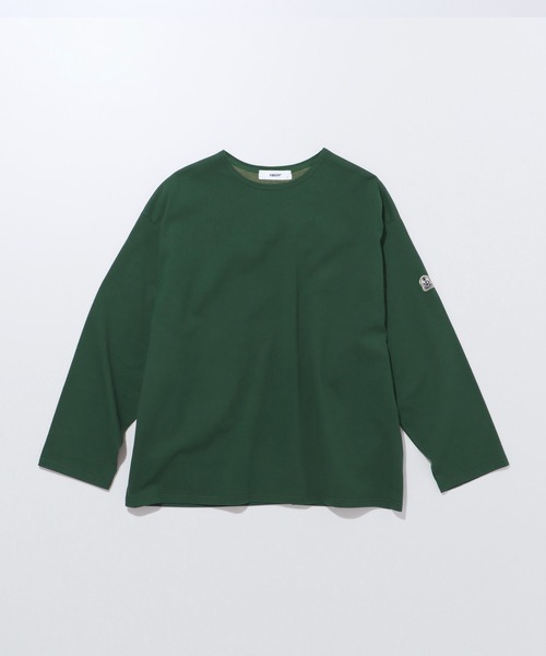 FIDELITY(フィデリティ)の「N/C BASQUE SHIRT / バスクシャツ(Tシャツ/カットソー・メンズ・オフホワイト/ダークグリーン/ブラック・MEDIUM/LARGE)」の10枚目の写真