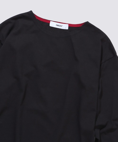 FIDELITY(フィデリティ)の「N/C BASQUE SHIRT / バスクシャツ(Tシャツ/カットソー・メンズ・オフホワイト/ダークグリーン/ブラック・MEDIUM/LARGE)」の16枚目の写真