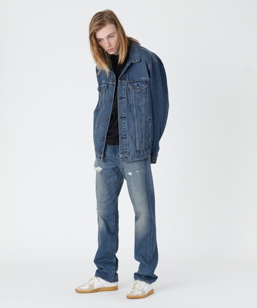 Levi's(リーバイス)の「Levi's/リーバイス 501(R) オリジナルフィット デニム(デニムパンツ・メンズ・インディゴブルー・W28 L32/W29 L32/W30 L32/W31 L32/W32 L32/W33 L32/W34 L32/W36 L32)」の5枚目の写真