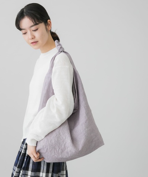 かぐれ（カグレ）の「リネンショルダーバッグ（ショルダーバッグ 