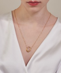 ciite' surgical stainless | 【 金属アレルギー対応 】 オーバルモチーフネックレス サージカルステンレス 316L(ネックレス)