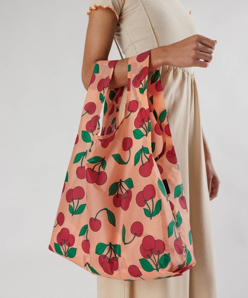 BAGGU（バグー）の「STANDARD BAGGU 463.オレンジチェリー（エコバッグ