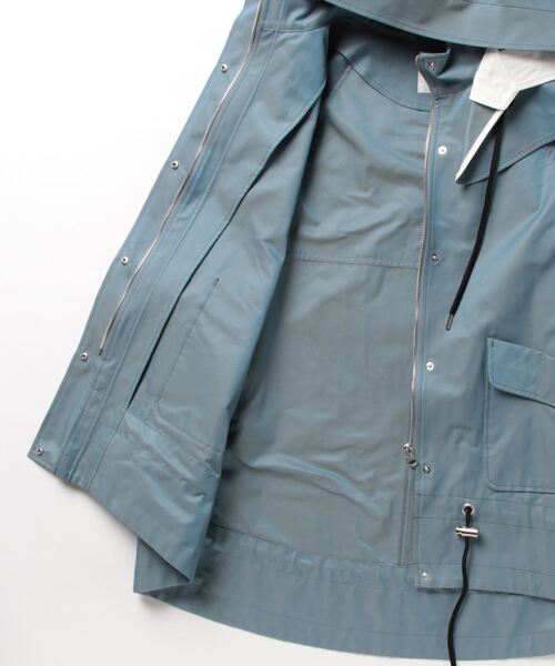 LANVIN en Bleu（ランバンオンブルー）の「シャンブレーフーディー