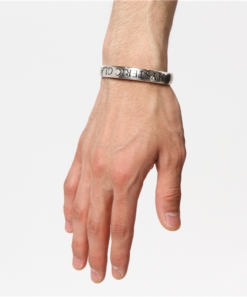 HYSTERIC GLAMOUR（ヒステリックグラマー）の「HYSTERIC GLAMOUR バングル（バングル/リストバンド・メンズ・シルバー・FREE）」の5枚目の写真