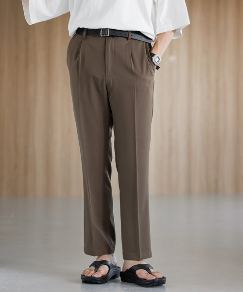 RAGEBLUE（レイジブルー）の「ラグイージー/テーパードスラックス（スラックス・メンズ・グリーン系その他/ブラック/グレー/ブラウン・LARGE/MEDIUM/SMALL）」の4枚目の写真