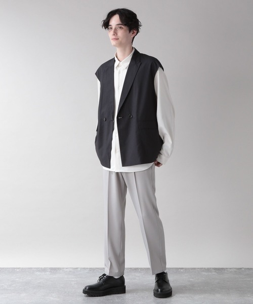 RAGEBLUE（レイジブルー）の「ラグイージー/テーパードスラックス（スラックス・メンズ・グリーン系その他/ブラック/グレー/ブラウン・LARGE/MEDIUM/SMALL）」の5枚目の写真