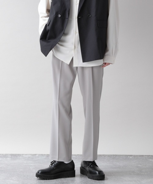 RAGEBLUE（レイジブルー）の「ラグイージー/テーパードスラックス（スラックス・メンズ・グリーン系その他/ブラック/グレー/ブラウン・LARGE/MEDIUM/SMALL）」の9枚目の写真