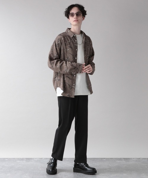 RAGEBLUE（レイジブルー）の「ラグイージー/テーパードスラックス（スラックス・メンズ・グリーン系その他/ブラック/グレー/ブラウン・LARGE/MEDIUM/SMALL）」の16枚目の写真