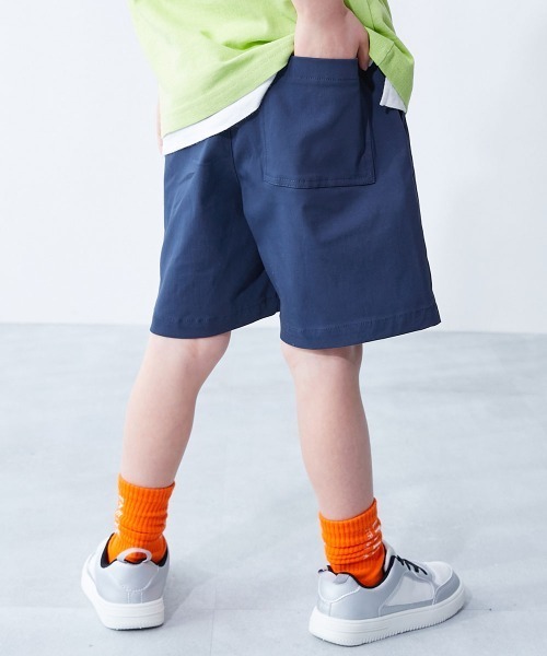 devirock（デビロック）の「よくばりストレッチ ツイル ハーフパンツ（その他パンツ・キッズ・ブラック/グレー系その他/ダークグリーン/ライトカーキ/パープル系その他/テラコッタ/ダークベージュ/チャコール/グリーン系6/ブルー系その他3/ピンクベージュ/パープル系その他2/ブルー系その他2/レッド系/グリーン系1/ネイビー/ブルー系/ピンク系・80ｃｍ/90cm/100cm/120cm/130cm/140cm/150cm/160cm/110cm）」の10枚目の写真