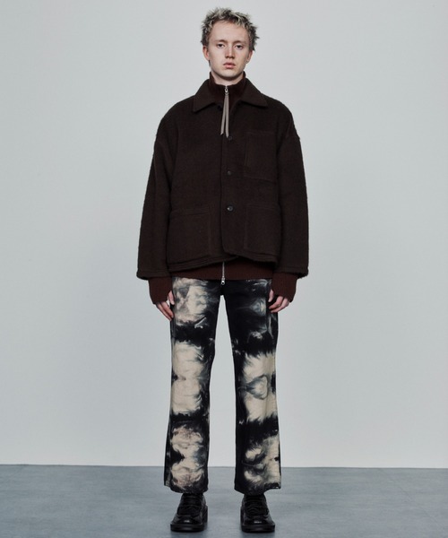 パンツ jieda dyed loose fit denim Jieda（ジエダ）の「DYED LOOSE FIT DENIM（デニムパンツ）」 - WEAR