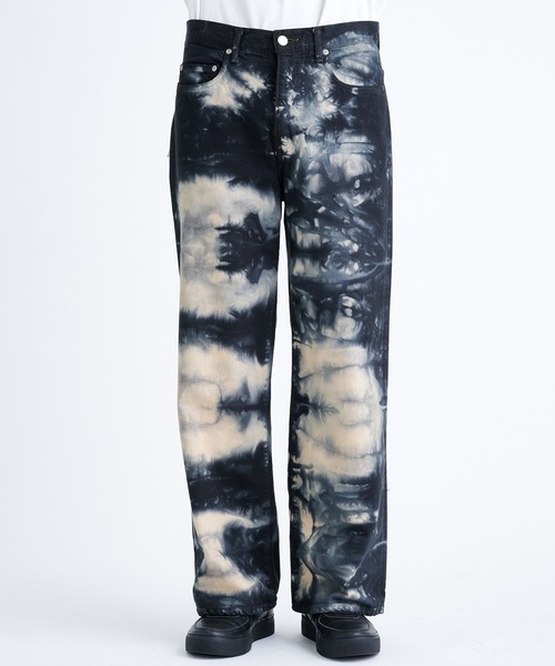 JIEDA(ジエダ)の「DYED LOOSE FIT DENIM(デニムパンツ・メンズ・ブラック・2/1)」の16枚目の写真