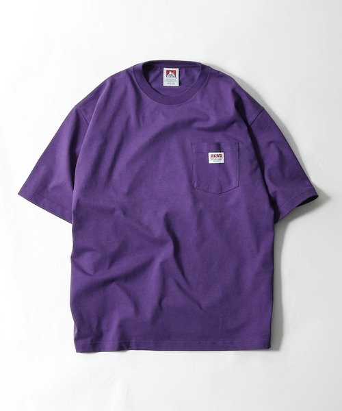 BEN DAVIS（ベンデイビス）の「【別注】【BEN DAVIS】 ピスネーム ポケット 半袖Tシャツ（Tシャツ/カットソー・メンズ・ホワイト/グリーン/アクア/イエロー/ブラック/オートミール/ブルー/チャコール/グリーン系/パープル/ネイビー/ミックスグレー/オレンジ/マスタード/グリーン系その他2/ホワイト系/ワイン/ブラウン/ネイビー系・MEDIUM/LARGE/SMALL/X-LARGE）」の15枚目の写真