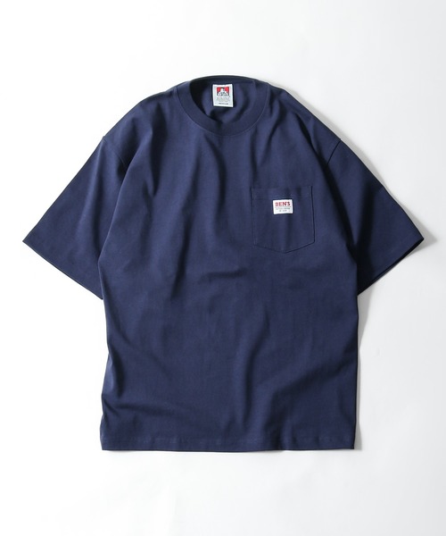 BEN DAVIS（ベンデイビス）の「【別注】【BEN DAVIS】 ピスネーム ポケット 半袖Tシャツ（Tシャツ/カットソー・メンズ・ホワイト/グリーン/アクア/イエロー/ブラック/オートミール/ブルー/チャコール/グリーン系/パープル/ネイビー/ミックスグレー/オレンジ/マスタード/グリーン系その他2/ホワイト系/ワイン/ブラウン/ネイビー系・MEDIUM/LARGE/SMALL/X-LARGE）」の11枚目の写真