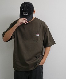 ZIP FIVE（ジップファイブ）の「【別注】【BEN DAVIS】 ピスネーム ポケット 半袖Tシャツ（Tシャツ/カットソー）」