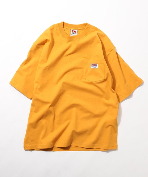 BEN DAVIS（ベンデイビス）の「【別注】【BEN DAVIS】 ピスネーム ポケット 半袖Tシャツ（Tシャツ/カットソー・メンズ・ホワイト/グリーン/アクア/イエロー/ブラック/オートミール/ブルー/チャコール/グリーン系/パープル/ネイビー/ミックスグレー/オレンジ/マスタード/グリーン系その他2/ホワイト系/ワイン/ブラウン/ネイビー系・MEDIUM/LARGE/SMALL/X-LARGE）」の16枚目の写真