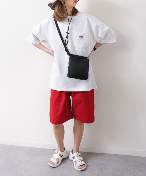 BEN DAVIS（ベンデイビス）の「【別注】【BEN DAVIS】 ピスネーム ポケット 半袖Tシャツ（Tシャツ/カットソー・メンズ・ホワイト/グリーン/アクア/イエロー/ブラック/オートミール/ブルー/チャコール/グリーン系/パープル/ネイビー/ミックスグレー/オレンジ/マスタード/グリーン系その他2/ホワイト系/ワイン/ブラウン/ネイビー系・MEDIUM/LARGE/SMALL/X-LARGE）」の22枚目の写真