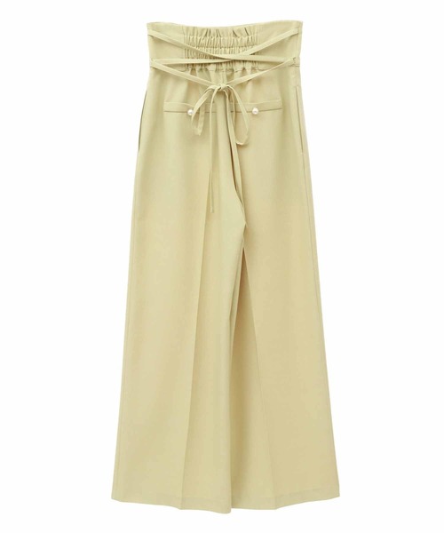 31 Sons de mode（トランテアン　ソン　ドゥ　モード）の「クロスベルトワイドパンツ（その他パンツ・レディース・ブラック/ピンク/ライトグリーン・36/38）」の21枚目の写真